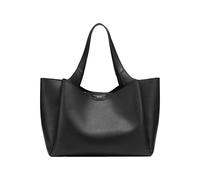 DKNY Sac cabas Willa en cuir 37 cm noir