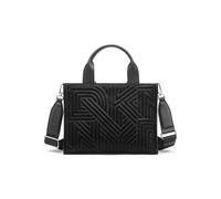 DKNY Sac fourre-tout Hadlee pour femme, noir/argenté, noir/argenté.