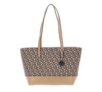 DKNY Sac shopper beige marron pour femme - Bryant Tote M Chino / Jute 128623
