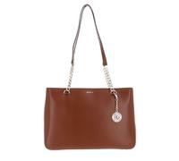 DKNY Sac shopper marron en cuir pour femme - Bryant Shopper Tote L Caramel 121299