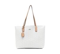 Dkny - Saige Cabas Horizontal Zippé - Femme - Sacs - Blanc - Taille: ONE Size
