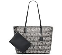 DKNY Saige Ew Top Zip Tote, Sac Cabas Femmes, Logo Noir et Noir