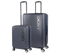 DKNY - Set Valise Rigide, Lot de Valises Soute Avion 4 roulettes - Sets de Bagages, Valise à Roulette en Soldes pour Voyages. Lot Valise: Ensemble pour Voyages élégants, Bleu