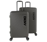 DKNY - Set Valise Rigide, Lot de Valises Soute Avion 4 roulettes - Sets de Bagages, Valise à Roulette en Soldes pour Voyages. Lot Valise: Ensemble pour Voyages élégants, Kaki
