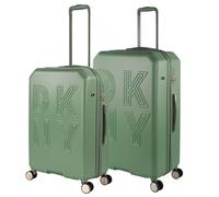 DKNY - Set Valise Rigide, Lot de Valises Soute Avion 4 roulettes - Sets de Bagages, Valise à Roulette en Soldes pour Voyages. Lot Valise: Ensemble pour Voyages élégants, Charger