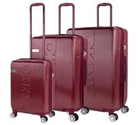 DKNY - Set Valise Rigide, Lot de Valises Soute Avion 4 roulettes - Sets de Bagages, Valise à Roulette en Soldes pour Voyages. Lot Valise: Ensemble pour Voyages élégants, Grenade