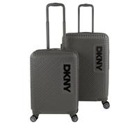 DKNY - Set Valise Rigide, Lot de Valises Soute Avion 4 roulettes - Sets de Bagages, Valise à Roulette en Soldes pour Voyages. Lot Valise: Ensemble pour Voyages élégants, Kaki