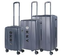 DKNY - Set Valise Rigide, Lot de Valises Soute Avion 4 roulettes - Sets de Bagages, Valise à Roulette en Soldes pour Voyages. Lot Valise: Ensemble pour Voyages élégants, Crépuscule