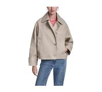 Dkny - Short Single Breasted Dolman Jacket - Femme - Vestes - Beige - Taille: 36 FR