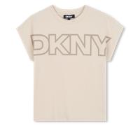 Dkny - T-shirt À Manches Courtes - Argile - Fille - 10 Ans