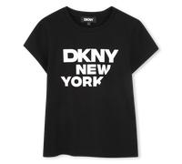 Dkny - T-shirt À Manches Courtes - Black - Fille - 8 Ans