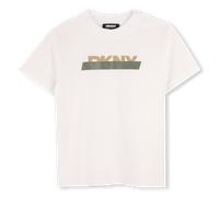 Dkny - T-shirt À Manches Courtes - Blanc - Garçon - 16 Ans