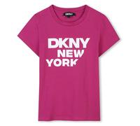 T-shirt fille Dkny D62304 Rose 8 ans