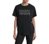 Dkny T-shirt à Manches Courtes Sport Outline Rhinestone Logo