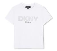 Dkny - Tee-shirt Manches Courtes - Blanc - Fille - 16 Ans
