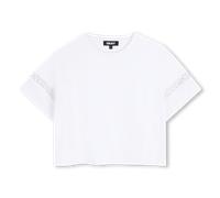 Dkny - Tee-shirt Manches Courtes - Blanc - Fille - 4 Ans