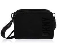 DKNY Tilly Sac pour Appareil Photo en Cuir synthétique, Crossbody Femme, Noir/Noir, Medium