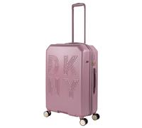 DKNY - Valise Moyenne - Valise Rigide. Valise a Roulette. Valise Soute Avion - Valise De Voyage Résistante en Polycarbonate - Valise Ultra Légère, Cadenas à Combinaison, Mauve français