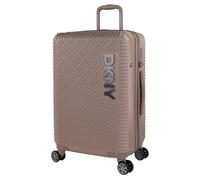 DKNY - Valise Moyenne - Valise Rigide. Valise a Roulette. Valise Soute Avion - Valise De Voyage Résistante en Polycarbonate - Valise Ultra Légère, Cadenas à Combinaison, Beige