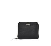 DKNY Velita-Small Zip Around, Billfold pour Femme, Black and Gold, s