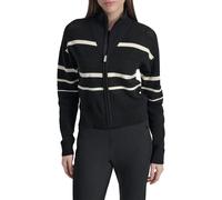 Dkny Veste Open Stitch Stripe Logo