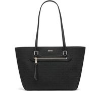 Dkny Women's Bryant Monogram Tote Bag Noir de jais Taille unique Female