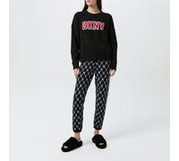 Dkny Women's Long-Sleeve Pyjama Set Noir - Geo 8 (XS) Female
