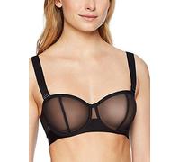 DKNY Women's Sheers Convertible Strapless Bra Soutien-Gorge sans Bretelles, Noir (Black BP), 100D (Taille Fabricant: 38D) Femme