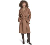 Dkny Women's Wrap Overcoat Chameau foncé 16 (XL) Female