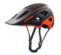 DKONI HS-062 Casque de vélo de montagne adulte noir & orange - L 56-61 cm