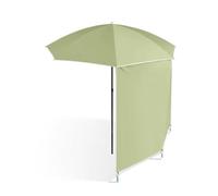 DKPLOE Parasol de Jardin Exterieur avec Pied Parasol Plage Pliable ImperméAble Et RéSistant Au Soleil Portable Et Adapté Aux Porches Jardins Piscines Camping Et Plages(Vert)