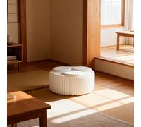 DKPLOE Tabouret Pliant Portable en Papier ImperméAble Peut Accueillir de 3 à 9 Personnes Grande Capacité de Charge Et Servir de Table D'Appoint Ou de Banc(Blanc,Three-Seater:30cm)