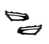DKPMWD Antibrouillard Couvercle De Pare-chocs Avant Noir Pour Phare Antibrouillard Pour Kia Pour Optima K5 2010-2013 Ensemble Feux Jour À LED DRL Automatiques(1 pair frame)