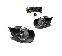 DKPMWD Antibrouillard Phare Antibrouillard À Lentille Transparente Pour Toyota Pour Yaris Pour Vitz 2 2006-2008, Phare De Conduite, Calandre(1 set with cable)