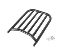 DKPMWD Etagère Bagages Moto Porte-Bagages avec Dossier pour Indian pour Roadmaster pour Dark Horse 2020 2023 pour Chief Vintage 2014-2019 pour Challenger 2021 2022 Porte-Bagages arrière Moto(Noir)