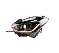 DKPMWD Lampe Frontale Drl Clignotant Feux De Route Pour Suzuki Pour Swift 2018-2020 Phare Led Ange Oeil Lentille Voiture Couvercle Phare(LHD)