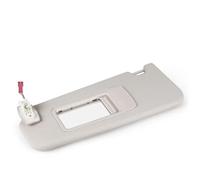 DKPMWD Pare-Soleil Voiture pour BMW SÉRIE 5 F10 F11 F18 2011-2015 Pare-Soleil Droit Et Gauche Beige avec Miroir Et Lumière 51167248857 51167248858 Pare-Soleil pour Auto(Left Passenger Side)