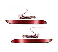 DKPMWD Phare Antibrouillard Automobile Réflecteur De Pare-chocs Arrière À LED Pour Lexus RC350 RX300 GX470, Feu Arrière/frein(Red Lens)