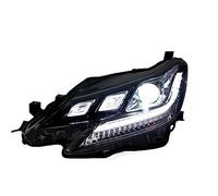 DKPMWD Pour Toyota Pour Mark X Led Phare 2013-2018 Lampe Frontale Drl Lentille Voiture Couvercle Phare(LHD,LED)
