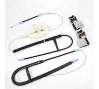 DKPMWD Unité Vitre Électrique Kit De Réparation De Lève-vitre Électrique Avant Gauche, pour Seat pour Ibiza 2 Portes 2002-2005 2006 2007 2008-2010 6L3 837 461 Régulateur De Fenêtre