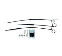 DKPMWD Unité Vitre Électrique Kit Réparation Lève-vitre 4/5 Porte Avant Gauche Droite Lève-vitre pour Megane II Mk2 2 2002-2016 8200325136 820101092 Régulateur De Fenêtre(Avant Gauche)