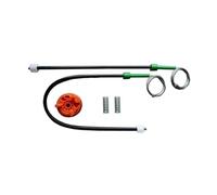 DKPMWD Unité Vitre Électrique pour Megane II pour Cabriolet 2002-2016 Kit De Réparation De Lève-vitre Arrière Droit Kit De Lève-vitre Régulateur De Verre Régulateur De Fenêtre