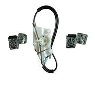 DKPMWD Unité Vitre Électrique pour VW pour Jetta pour Bora pour Golf Mk4 Kit Réparation Lève-vitre 4/Pilote Porte Avant Gauche Droite 1JM898461 1JM898462 Régulateur De Fenêtre(La Gauche)