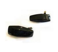 DKPMWD Voyants Lumineux Pour Hyundai I10 PA 2008 2009 2010 2011 2012 2013 Clignotant Séquentiel Feu Position Latéral Dynamique À LED Direction Dynamique À Led(Smoked black)
