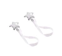 DKRAHRJJ Embrasses Pour Rideaux, 2 Pièces Pinces Pour Rideaux Tipour Rideaux Attache Pour Rideaux Rideaux/Sier/33X4Cm
