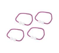 DKRAHRJJ Embrasses Pour Rideaux, 4 Pièces, Boucles Magnétiques Pour Rideaux, Embrasses Pour Rideaux, Décor Perles, Support Métallique, Rideaux Magnétiques/Purple/47X3Cm