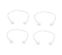 DKRAHRJJ Embrasses Pour Rideaux, 4 Pièces, Boucles Magnétiques Pour Rideaux, Embrasses Pour Rideaux, Décor Perles, Support Métallique, Rideaux Magnétiques/bei/47X3Cm