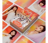DKRAHRJJ MXP 92 pièces Twice Photocard Kpop Box Pack de cartes for les fans