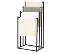 DKRAHRJJ Porte-Serviettes Autoportant, Porte-Serviettes de Piscine À 4Ux, Séchade Serviettes Den Au Sol Extérieur, Pour Salle Den, Chambre À Coucher, Plage, Salle de Sport, Piscine À L'Extérieur