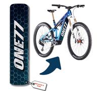 DK's BikeDesigns - Film de protection pour couvercle de batterie de vélo électrique pour Cube Stereo, modèles Reaction Hybrid, protection du cadre eBike, autocollant pour vélo, autocollant pour moto